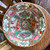 Vintage Chinese Decorated Rose Medallion Porcelain Bowl  - Made in Japan