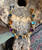 Vintage Swarovski Colorful Crystal Gold Plated Link Bracelet  Swan Mark 7" Tag