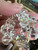 Antique Art Deco Graduated Faceted Real Rock Crystal Quartz Bead Necklace  19"