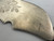 Antique 1847 Rogers Bros A1 Silverplate Fish Serving Knife Floral Engraved - 11"
