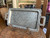 Antique Silverplate Vanity / Serving Tray – Embossed Foliate Scroll