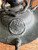 Antique Chinese Cast Iron Hanging Garden Pagoda Lantern Tea Candle Asian- 6"x6"