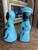 Vintage Americana Ceramic Salt & Pepper Shakers (Two Pairs) Southern Kitchenware