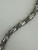 Vintage MCM Sterling Silver Marcasite X Kiss Link Bracelet 7.75”
