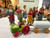 Antique German Putz Composite Erzgebirge Christmas Village Figures 29 Pc Lot