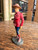Vintage Elastolin Composition RCMP Mountie Figure 3" German Toy Soldier