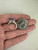 Vintage MCM 14k White Gold Linde Star Sapphire Diamond Ring 6