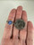Vintage MCM 14k White Gold Linde Star Sapphire Diamond Ring 6