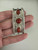 Vintage Sterling Silver Navajo Sand Casted Red Coral Cuff Bracelet