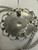 Vintage Sterling Wirework Chrysocolla Handmade Brooch/Pin Pendant Necklace 18”