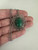 Vintage Sterling Wirework Chrysocolla Handmade Brooch/Pin Pendant Necklace 18”