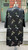 Vintage Mohan’s Hong Kong Black Silk Brocade Opera Kimono Styled Coat Jacket MCM
