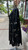 Vintage Mohan’s Hong Kong Black Silk Brocade Opera Kimono Styled Coat Jacket MCM