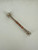 Antique Victorian 14k Gold Pink Angel Skin Coral Pearl Bar Brooch/Pin