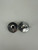 Vintage Sterling Silver Siam Nielloware Goddess Screw Back Earrings