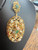 Vintage Miriam Haskell GP Pearls Rose Montee Glass Floral Huge  Drop Earrings 4"
