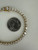 Vintage MCM 14k Gold Heart Cut Cubic Zirconia Tennis Bracelet