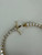 Vintage MCM 14k Gold Heart Cut Cubic Zirconia Tennis Bracelet