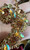 Vintage Juliana D&E  Golden Topaz AB Cab Rhinestone Necklace Earring Set 15."5