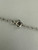 Vintage Sterling Silver Modernist Lapis Lazuli Pearl Triangle Pendant Necklace 18”