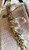 Vintage Miriam Haskell Long Plastic Crystal Dangling Drop Fringe Necklace 48"
