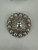 Vintage Sterling Etruscan Cannetille Filigree Circle Button Brooch Earrings Set