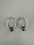 Vintage Sterling Ross Simons Modernist Tahitian Pearl Dangle/Drop Earrings 1”