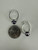 Vintage Sterling Ross Simons Modernist Tahitian Pearl Dangle/Drop Earrings 1”