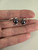 Vintage Sterling Ross Simons Modernist Tahitian Pearl Dangle/Drop Earrings 1”