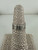 Vintage Sterling Silver Judith Jack Split 5 Row Marcasite Mutli Band Ring 7
