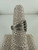 Vintage Sterling Silver Judith Jack Split 5 Row Marcasite Mutli Band Ring 7