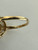 Vintage MCM 14k Gold Oval Opal Halo Ring 7