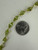 Vintage MCM 10k Gold Triangle Cut Peridot Tennis Bracelet 7.25”