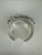 Vintage Sterling Navajo Multi Faceted Mixed Gemstone Hand Crafted Cuff Bracelet