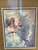 W. Cortland Butterfield Signed Numbered Print "Clown with Mirror" 97/200 Framed