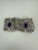 Vintage Sterling Etruscan Handmade Spun Wire Filigree Blue Stone Bracelet 7.5"