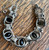 Rare Vintage Juliana D&E Color Change Dark Olive Green Blue Gray RS Bracelet