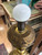 Antique Limoges Hand-Painted Flowers Porcelain Floral Table Lamp – Signed 25.5"