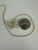 Vintage Affinity Diamonds 14k Gold Two Tone Pave Butterfly Pendant Necklace 18”