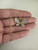 Vintage Affinity Diamonds 14k Gold Two Tone Pave Butterfly Pendant Necklace 18”