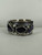 Vintage Sterling Silver E & C Fierro Navajo Sugilite Cuff Bracelet