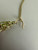 Vintage MCM 14k Gold Peridot Diamond Cluster Pendant Necklace 17.5”