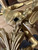Antique Gold Gilt Cherub Figural Candy Dish Bowl Holder Stand