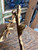 Antique Gold Gilt Cherub Figural Candy Dish Bowl Holder Stand