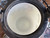 Antique Opalware Satin Glass Hand Painted Floral Biscuit Jar Silver Plate Lid