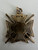 Antique Masonic Knights Templar Gold Filled & Enamel Fob Pendant York Rite RARE