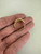 Vintage 10k Yellow/Rose Black Hills Gold Leaf Diamond Ring 8.25