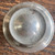 Antique Cut Crystal Perfume Jar with Hinged 925 Sterling Silver Lid