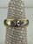 Vintage 14k Gold Toi Et Moi Flush Set Pear Square Cut Diamond Wedding Band Ring