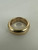 Vintage 14k Gold Toi Et Moi Flush Set Pear Square Cut Diamond Wedding Band Ring
